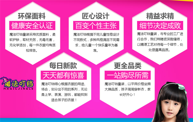 魔法叮铛童装加盟支持 魔法叮铛童装加盟支持
